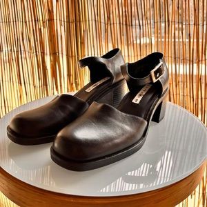 Vintage 90s Partners Shoes Leather Sz 8